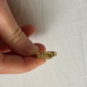 Western Buckle Stainless Steel Ring Size 7